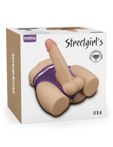 Streetgirls 15 Masturbador con Dildo Articulable