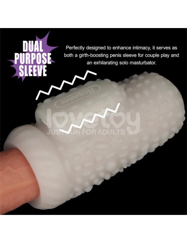 Knights Ring Funda para el Pene y Estimulador Drip