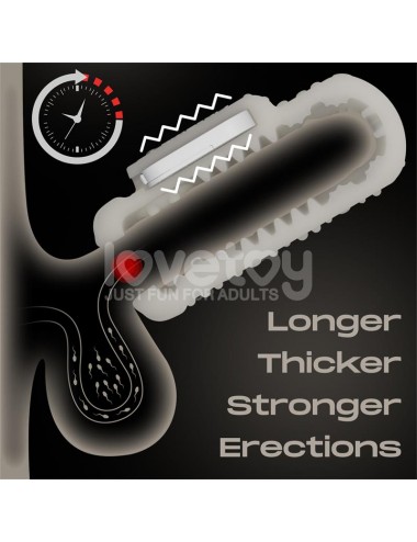 Knights Ring Funda para el Pene y Estimulador Drip