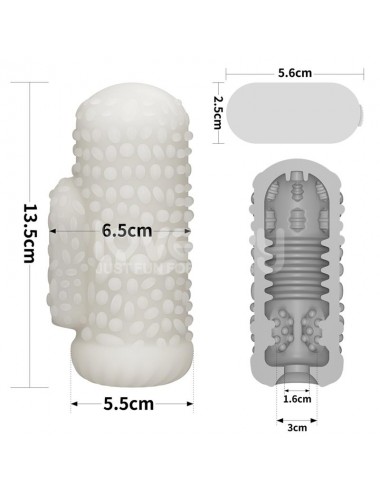 Knights Ring Funda para el Pene y Estimulador Drip