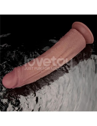 Dildo Dual Density con Vibracion 105