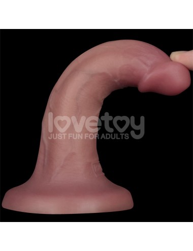Dildo Dual Layer con Vibracion 6