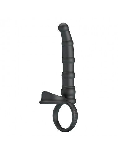 Tatum Plug Anal con Anillo para el Pene con Vibracion