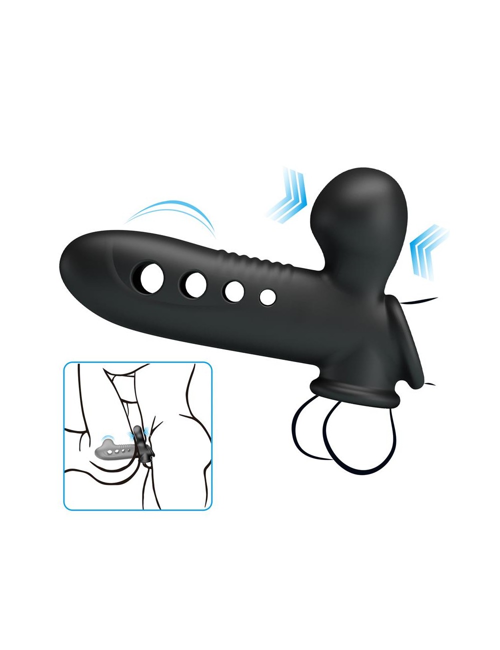 Crane Funda para el Pene con Inflado