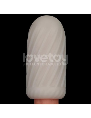 Knights Ring Funda para el Pene y Estimulador Spiral