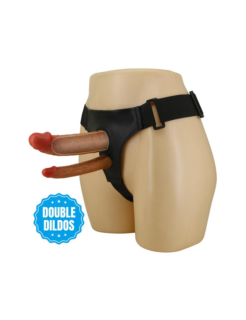 Keaven Arnes con Dildo Doble Hueco