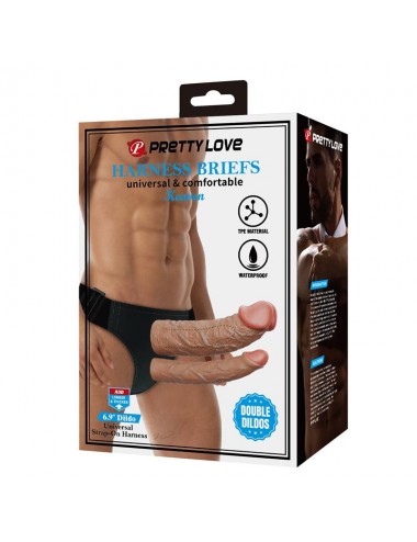 Keaven Arnes con Dildo Doble Hueco