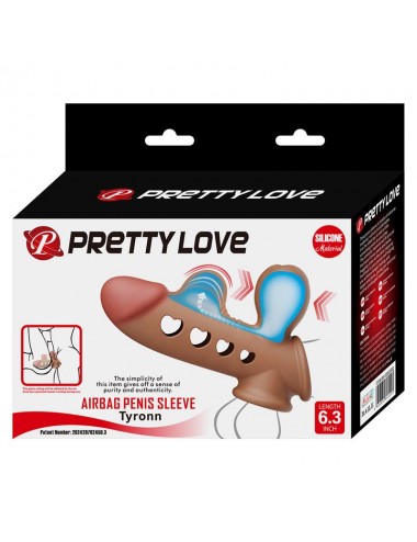Tyronn Funda para el Pene con Funcion de Inflado