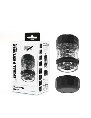 Spiral Portable Quin Cup Masturbador Masculino