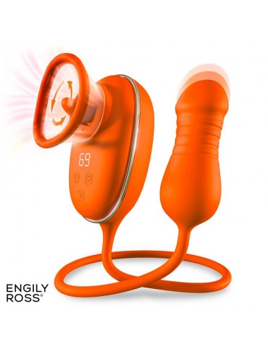 Lizer Pro Estimulador con Lengua Oscilante Bomba de Vacio y Huevo con Up and Down