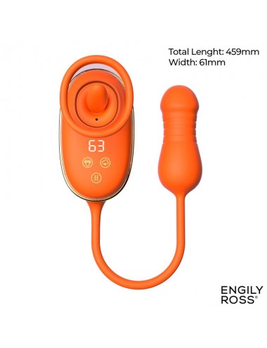 Lizer Pro Estimulador con Lengua Oscilante Bomba de Vacio y Huevo con Up and Down