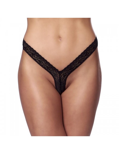 Tanga Negro Talla Unica
