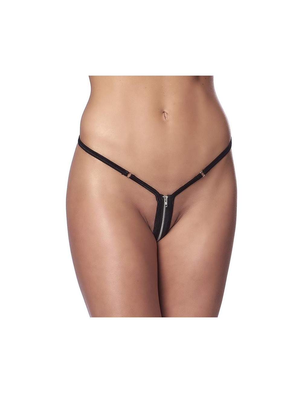 Micro Tanga con Cremallera Talla Unica