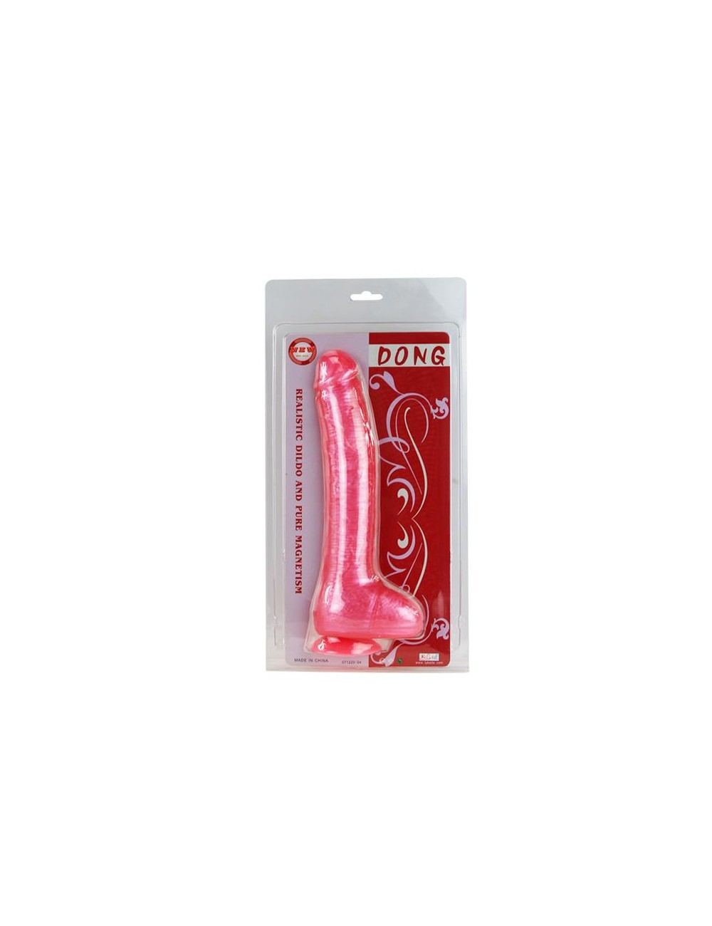 Baile Dildo con Ventosa color Rosa
