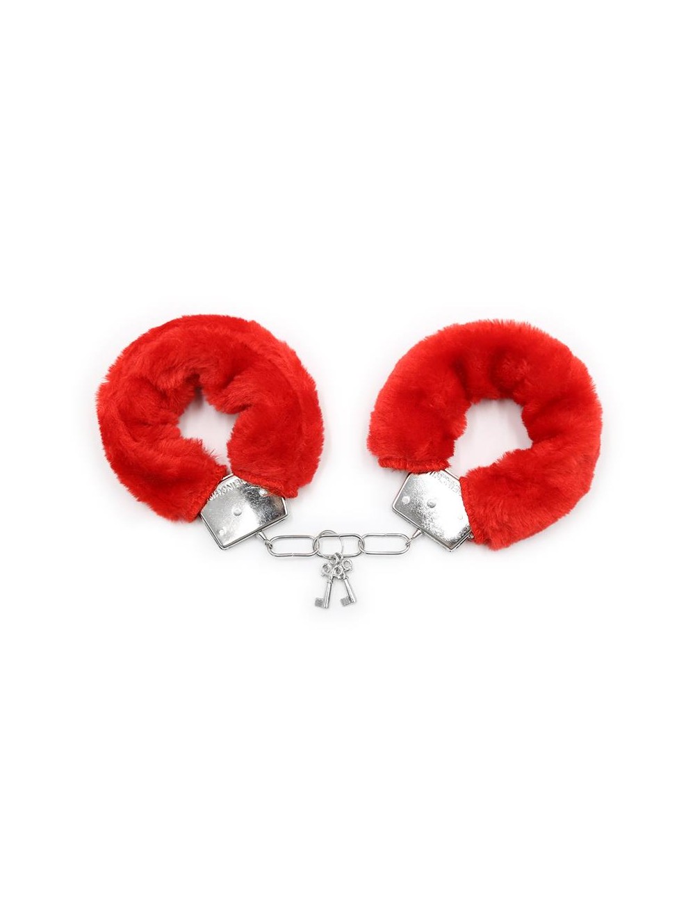 Esposas de Metal para Munecas con Pelo Rojo