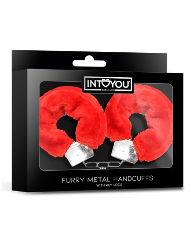 Esposas de Metal para Munecas con Pelo Rojo