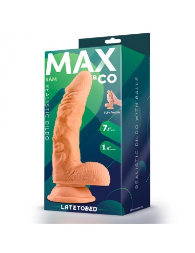 Sam Dildo Realista con Testiculos 71 Natural