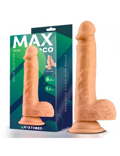 Dean Dildo Realista con Testiculos 85 Natural