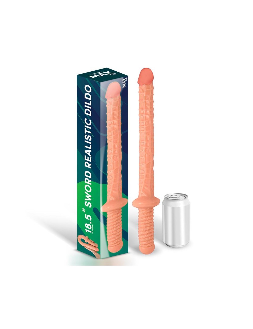 Blade Dildo Realista Forma de Espada 185 Sword Natural