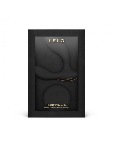 Hugo 2 Masajeador Prostatico con Control Remoto Negro
