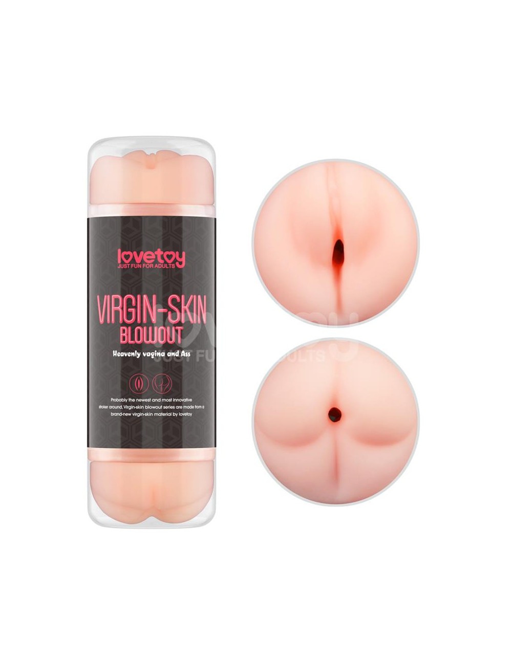 Masturbador Masculino Virgin skin Vagina y Ano