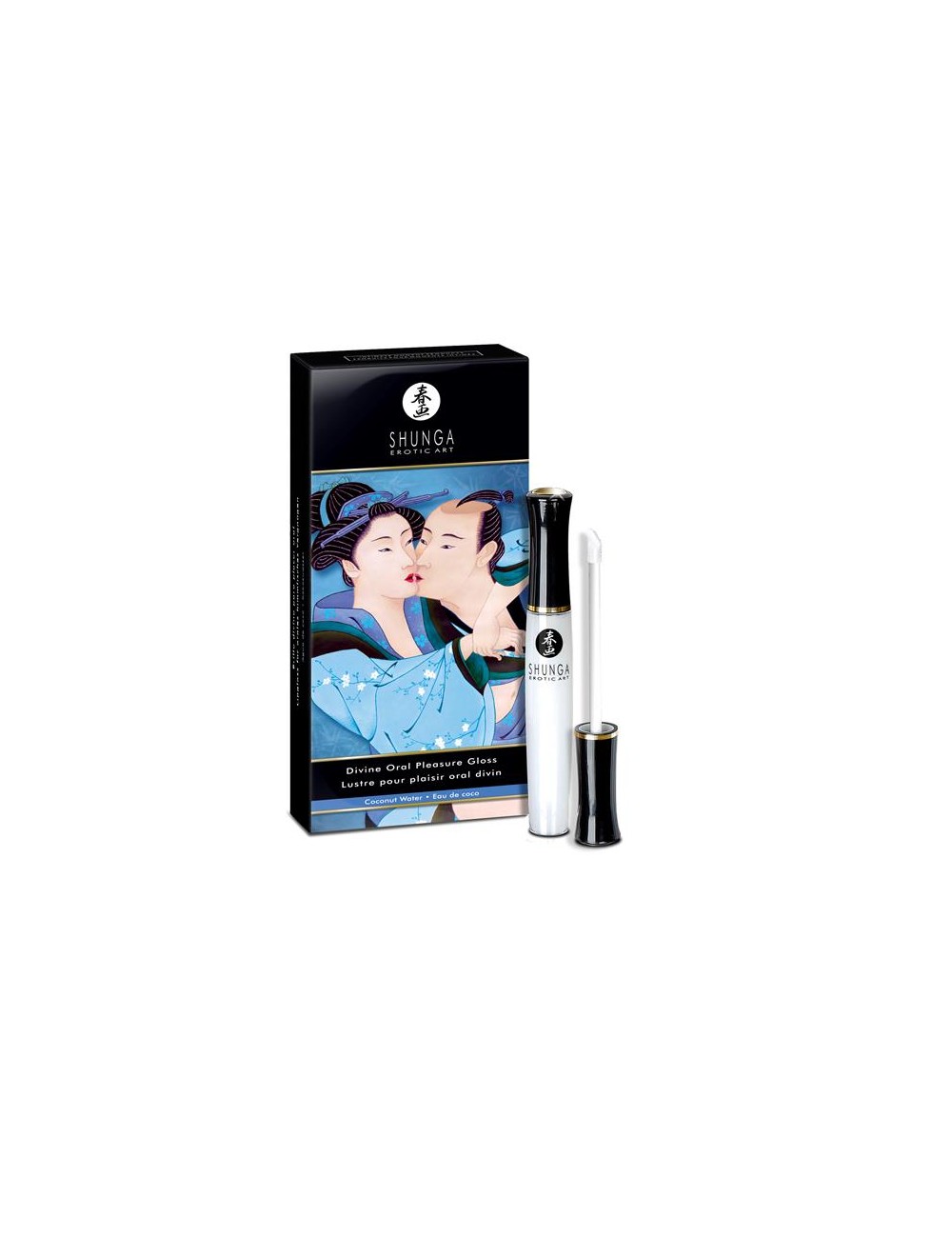 Shunga Gloss para Placer Oral Agua de Coco