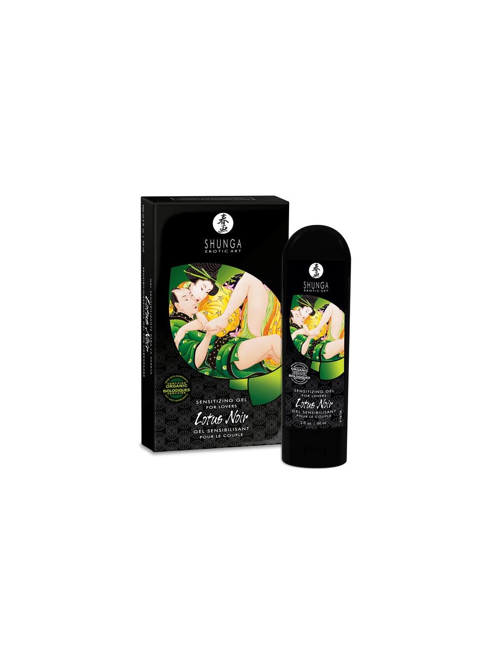 Shunga Gel Sensibilizador Lotus Noir