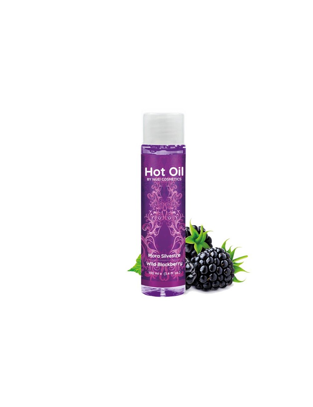 Nuei Aceite Hot Oil Efecto Calor Mora 100 ml