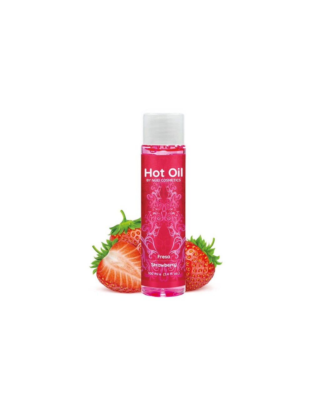 Nuei Aceite Hot Oil Efecto Calor Fresa 100 ml