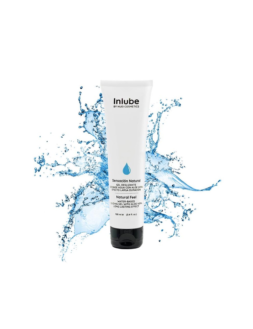 Nuei Lubricante a Base de Agua Inlube Neutro 100 ml