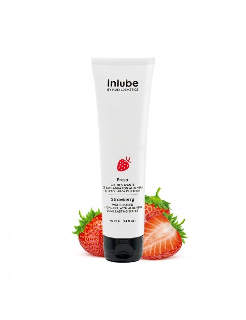 Nuei Lubricante a Base de Agua Inlube Fresa 100 ml