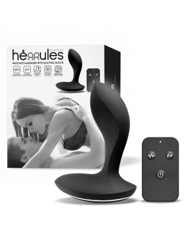 Masajeador Prostatico con Electro Shock y Vibracion con Control Remoto