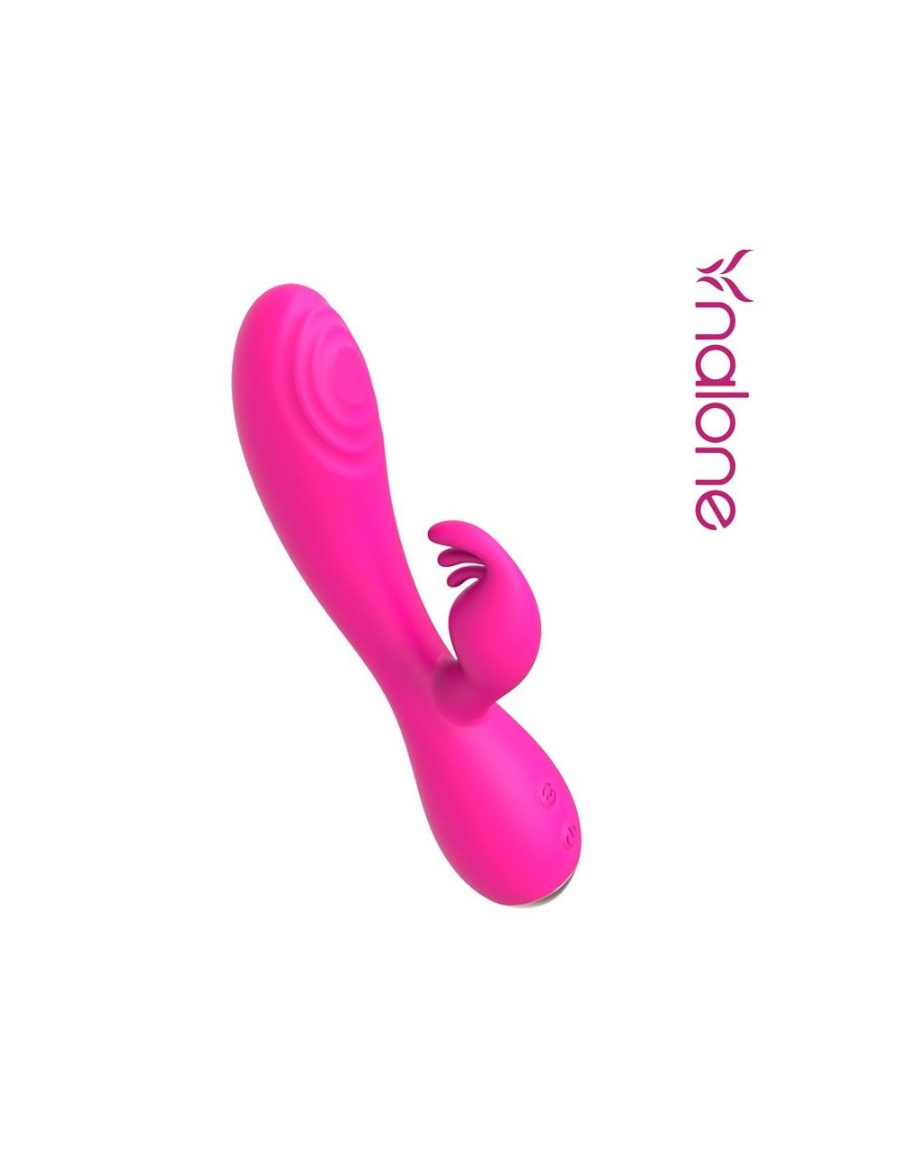 Conejito Vibrador Magic Stick con Pulsacion Fucsia