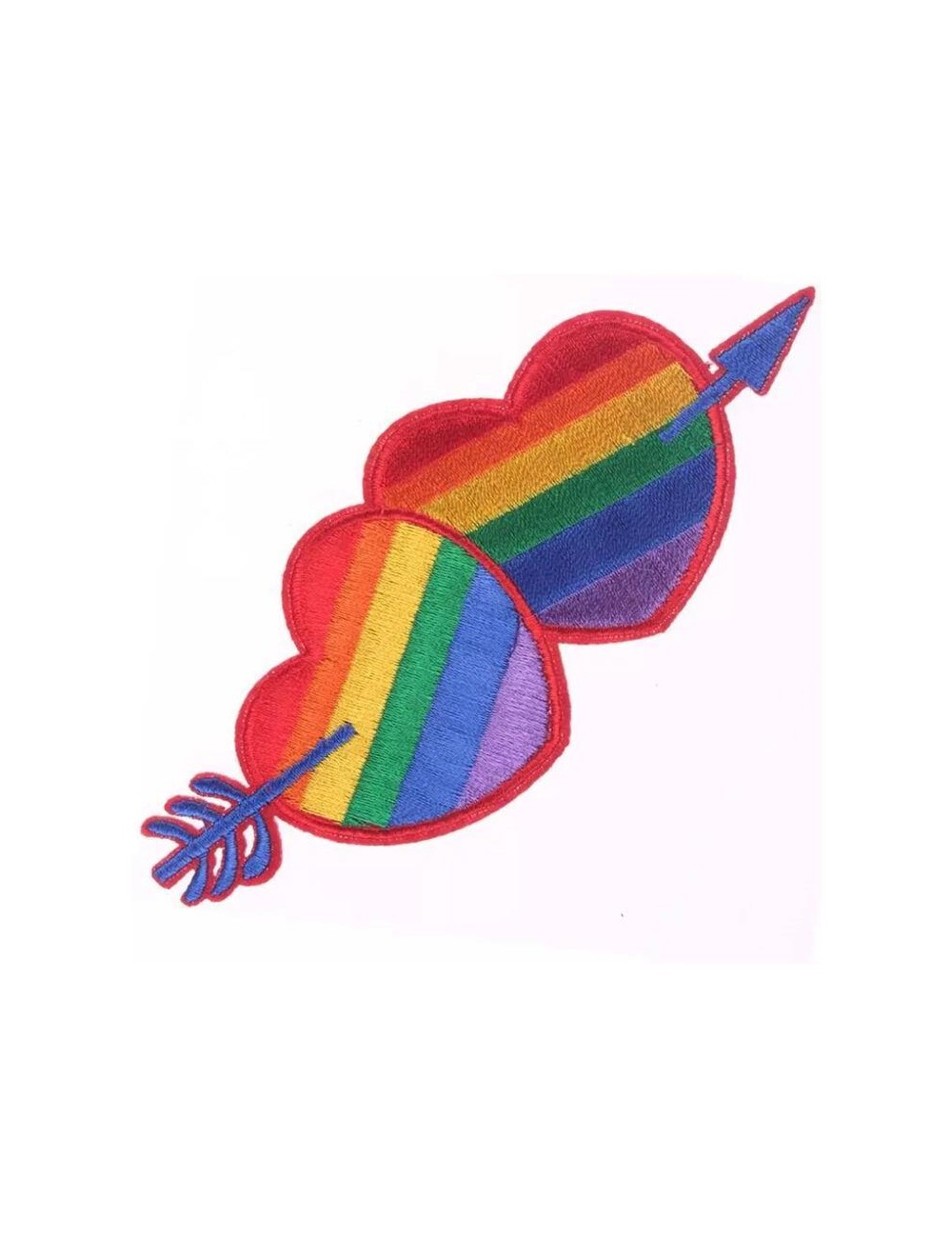 Parche de Corazon Colores Bandera LGBT