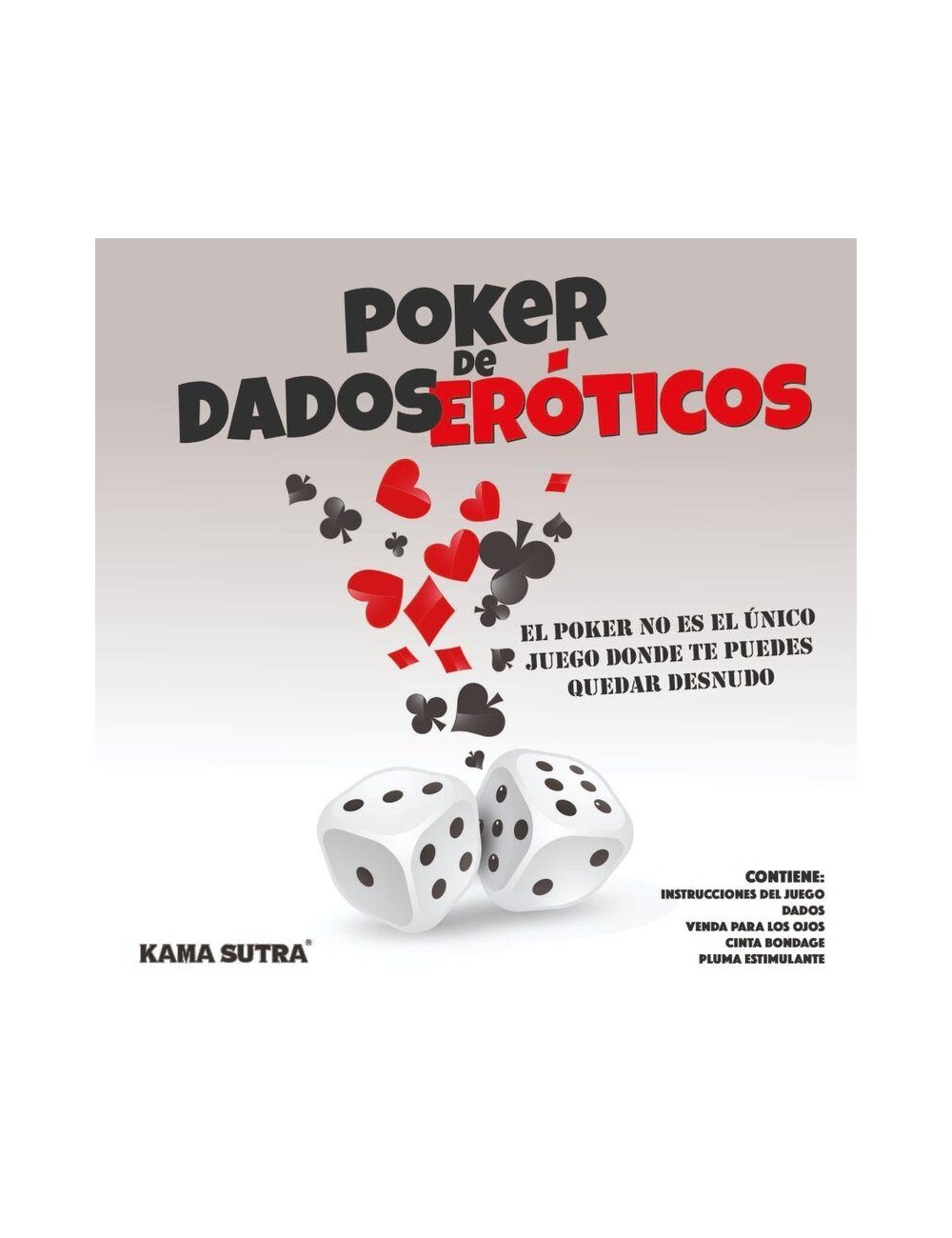Juego de Poker de Dados Eroticos