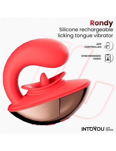 Rondy Estimulador con Vibracion y Lengua con App