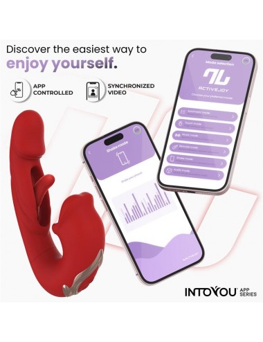 Mouty Vibrador Funcion Mordisqueo y Flipping con App