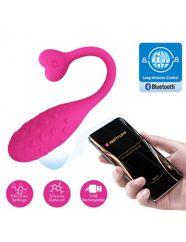 Fisherman Huevo Vibrador con APP