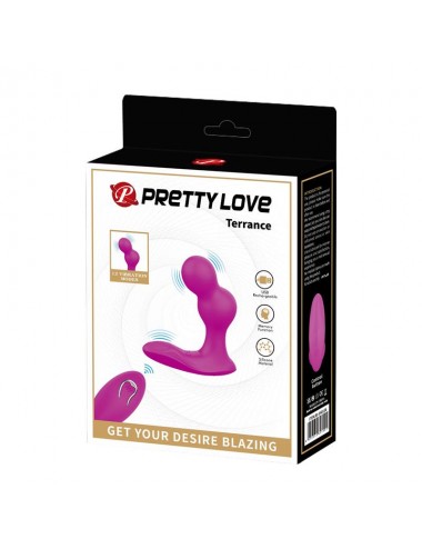 Terrance Plug Anal con vibracion y Control Remoto