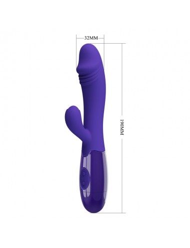 Snappy Youth Vibrador de Conejito 2 Motores