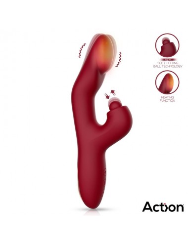 Velter Soft Clit Hitting Ball con Vibracion y Efecto Calor