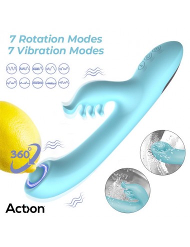 Murly Soft Massaging Ball 360º con Vibracion Doble 3 Motores