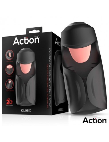 Kubex Masturbador con Lengua Pulsacion y Vibracion