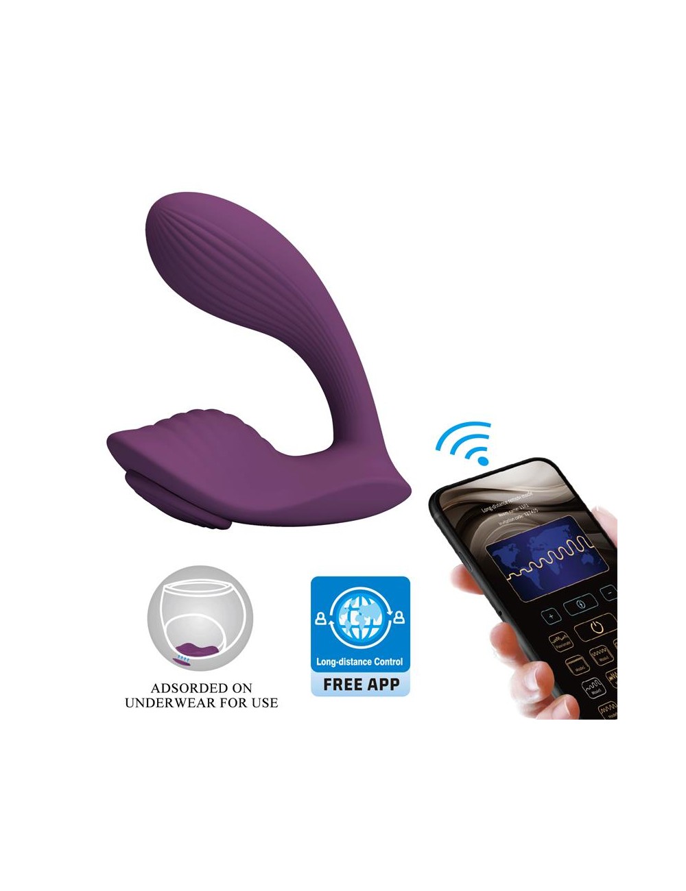 Franz Vibrador con Estimulador de Braguita y APP