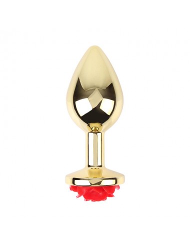 Plug Anal con Joya de Rosa Showy Rose Talla L