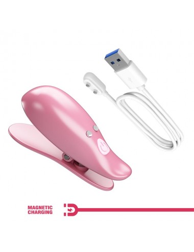 Cailey Pinzas para Pezones con Vibracion y Control Remoto