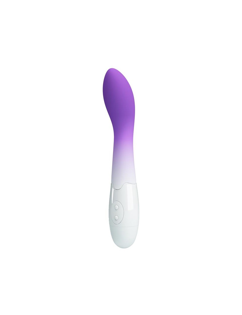 Bishop Vibrador Blanco y Purpura