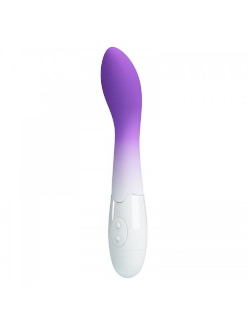 Bishop Vibrador Blanco y Purpura