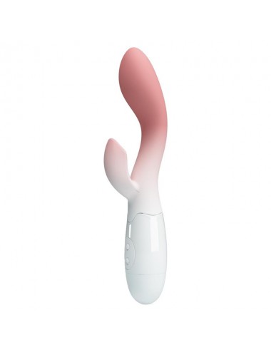 Brighty Vibrador Blanco y Rosa