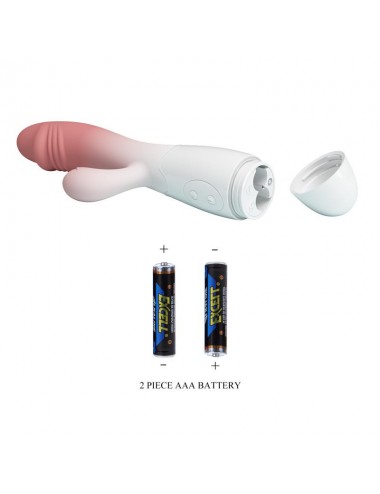 Snappy Vibrador Blanco y Rosa